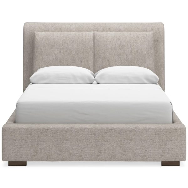 Modern 5-Piece Upholstered Queen Bedroom Furniture Set with Dresser, Mirror, Chest & Nightstand (3)